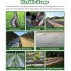 Garvee Geotextile Landscape, 6 ft x 300 ft & 6 oz Geotextile Fabric, PP Drainage 350N Tensile Strength & 440N Load Capacity, for Driveway & Road Stabilizationr, Erosion Control, French Drains(3ft x 100ft & 8oz)