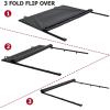 Garvee Soft Tri-fold Truck Bed Tonneau Cover Compatible with 2015-2023 F150 Supercrew Double cab 5.5 ft/67.1 in Bed