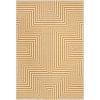 Garvee Washable 8×10 Area Rugs for Living Room Boho Orange Large Rug Ultra-Thin Soft Abstract Rug Non Shedding Bedroom Floor Covers Modern Indoor Accent Carpet for Dining Room Nursery, Orange
