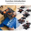 Heat Press Machine 12 x 15 in 9 in 1 Heat Press 800W Sublimation Machine 360° Rotation Swing Away Shirt Printing Machine Dual-Tube Heating for DIY T-Shirt, Hat, Mug, Plate