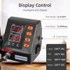 Heat Press Machine 12 x 15 in 9 in 1 Heat Press 800W Sublimation Machine 360° Rotation Swing Away Shirt Printing Machine Dual-Tube Heating for DIY T-Shirt, Hat, Mug, Plate