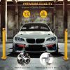 Safety Bollard 6 Packs, Garvee 36 in Height Bollard Post, 4.5 in Diameter, Yellow Safety Steel Bollard Post with 24 Anchor Bolts, for Traffic Control, Driveway Barrier, Parking Pole(36 inch Safety Bollard 6 Packs)