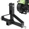 3 Point Quick Hitch 2 in Receiver Category 1,3 Point Hitch Attachments Compatible Category 1 Tractor,Heavy Duty 3 Point Hitch Farm Equipment and Subcompact Trailer Hitch Attachments