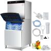GARVEE Commercial Ice Maker Machine，550lbs/24H Ice Production, 400lbs Storage Bin, Under Counter Ice Machine,Water-Cooled Ice Maker for Restaurants/Bars/cafes/Coffee Shops/Offices/Medical uses