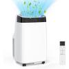 Garvee 10,000 BTU Air Conditioner Portable for Room up to 450 Sq. Ft. with 3 Speed Fan, Dehumidifier Mode, 24H Timer Function, Portable AC Unit with Remote Control