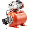 Garvee 1.6HP Shallow Well Pump with Pressure Tank, Stainless Steel, 115V Irrigation Pump, Automatic Water Booster Jet Pump for Home, Garden, Lawn(3/4HP)