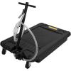 Garvee 20 Gallon Oil Drain Pan Oil Drain Tank with 12V Electric Pump, 76L Low Profile Oil Drain Pan, Oil Change Pan with T Foldable Hand and Wheels, 8FT Hose Oil Drain Cart for Car, SUV, Trucks(Hand Pump-20 Gallon-Black-PP)