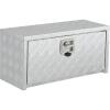 Garvee 48 in Heavy Duty Aluminum Tool Underbody Box, Waterproof Square Truck Storage Organizer Chest for Pick Up Truck Bed, Rv Trailer (48″ X 18″ X 18″ – Sliver)(30″ X 14″ X 16″ – Sliver)