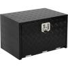 Garvee 48 in Heavy Duty Aluminum Tool Underbody Box, Waterproof Square Truck Storage Organizer Chest for Pick Up Truck Bed, Rv Trailer (48″ X 18″ X 18″ – Sliver)(18″ X 18″ X 18″ – Black)