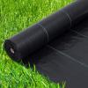 Garvee 6ft X 300ft Weed Barrier Landscape Fabric Heavy Duty, Premium 2.4 oz Ground Cover Weed Block Gardening Mat, Easy Setup & Superior Weed Control, for Erosion Control, Weed Barrier