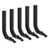 Garvee Box Blade Shank, 16 in Ripper Shank, 3 Holes Box Scraper Shank, Scarifier Shank with Removable Tapered Teeth and Pins, Adjustable Shanks Assembly for Replacement, Digging, Plowing, 6 Pack(5 PCS (16”-New))
