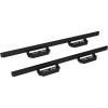 Garvee Running Boards Fit 2020-2023 Jeep Gladiator JT 4 Door Off-Road Gladiator JT Side Steps Nerf Bars Heavy Texture Black Jeep Gladiator Accessories