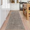 Garvee Solid Washable Rugs 5×7 Area Rugs for Living Room Bedroom, Ultra Soft Modern Abstract Carpet, Non Slip & Non-Shedding Low Pile Neutral Solid Rugs Floor Mats for Home Decor, Beige(Brown)
