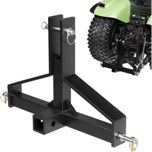 3 Point Quick Hitch 2 in Receiver Category 1,3 Point Hitch Attachments Compatible Category 1 Tractor,Heavy Duty 3 Point Hitch Farm Equipment and Subcompact Trailer Hitch Attachments