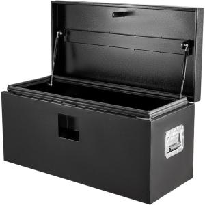 Garvee Black Steel Truck Bed Tool Box, Trailer Tongue Box, Truck Storage Organizer Tool Chest For Truck Bed, RV, Trailer (36″x 15″x 15″ – Orange)(15*15*30)