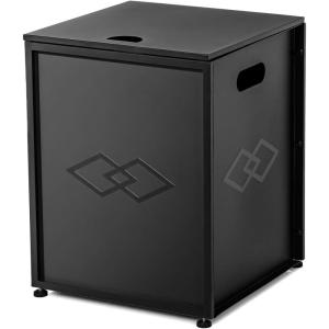 Garvee Propane Tank Cover Table, 20 LB Propane Tank Storage Box, Outdoor Tank Hideway Table for Patio or Garden, for Gas Fire Pits, Black