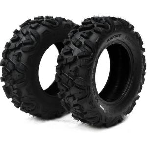 Garvee Set of 2 Garvee 24×8-12 ATV/UTV Tires 24x8x12 6PR TL All-Terrain Tires