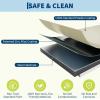 4x2x2 ft Galvanized Raised Garden Bed Outdoor, 24 in Tall Metal Planter Box for Flowers Herbs Vegetables, Rust-Resistant Raised Garden Beds for Gardening, Easy Assembly Outdoor Garden Box & Planters(Beige (2 Pcs))