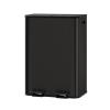 Garvee Trash Can, 2 x 10.6 gal (2 x 40 L) Garbage Can for Kitchen Dual Compartment Recycling Kitchen Step Trash Bin, Stainless Steel Trash and Recycle Bin Combo with Soft-Close Lid,Silver(Matte Black)
