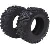 Garvee 25×10-12 ATV Tire – All-Terrain Tire, Off-Road Tire, Mud/Trail Tire, Tubeless, Set of 2