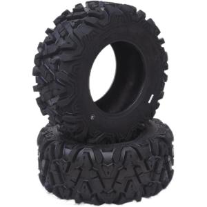 Garvee 25×10-12 ATV Tire – All-Terrain Tire, Off-Road Tire, Mud/Trail Tire, Tubeless, Set of 2