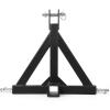 3 Point Hitch 2″ Receiver, Heavy Duty 2 inch Receiver Tow Drawbar 3 Point Hitch Adapter for Category 1 Tractors, Kubota, BX, John Deere, LM25H, WLM Tractor, NorTrac, Yanmar, Kioti, Farm Equipments