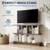 Garvee 8 Cube Storage Shelf Organizer – Wood Low Bookshelf with 10 Removable Back Panels, Display Storage Bookcase for Living Room, Bedroom, Entrance Hall, Home Office, Easy Assembly, Walnut(Walnut+white)