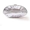 Women’s Purse with Removable Chain, Acrylic Shell Shape Evening Bag for Wedding, Party, Prom, Cocktail, Date Night(Silver)