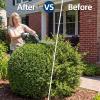 Garvee Cordless Grass Shear & Shrubbery Trimmer – 2 in 1 Handheld 20V Electric Grass Trimmer Hedge Shears Grass Cutter with 2 * 2.0AhBattery & Charge Base