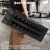 Garvee Heavy Duty Car Ramps for Oil Change, 12,000 LB(5 T) Capacity, Low Profile 6.25 in Lift Vehicle Service Ramps, Non-Slip & Portable for Trucks, SUVs, Cars (2-Pack)