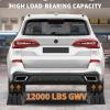 Garvee Heavy Duty Car Ramps for Oil Change, 12,000 LB(5 T) Capacity, Low Profile 6.25 in Lift Vehicle Service Ramps, Non-Slip & Portable for Trucks, SUVs, Cars (2-Pack)