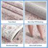Garvee 9×12 Area Rug for Living Room, Washable Vintage Printed Soft Rugs, Non Slip Low Pile Carpet for Bedroom, Dining Room, Living Room, Pink(Pink)