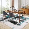 Garvee 9×12 ft Area Rugs for Living Room, Washable Abstract Non-Slip Large Rug Stain Resistant Carpet, Low Pile Soft Indoor Rug for Bedroom, Dining Room/Nursery/Kitchen/Home Office（Black Gold(Blue)