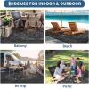 Garvee Patio Rugs Outdoor 10×14 Plastic Straw Rug Reversible Camping Carpet, Waterproof Vintage Outdoor Mat with 4 Stakes and Storage Bag for RV, Picnic, Backyard, Deck, Balcony, Porch, Beach(Vintage|black&grey)