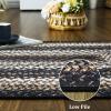 Garvee Washable 4×6 Area Rug for Bedroom Low Pile Living Room Carpet Mat Non Shedding Modern Braided Print (Not Woven) Small Carpet for Bedside Kitchen Entryway Kids Room Office College Dorm, Beige(Braided | Black)