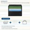 Garvee Waterproof Outdoor Rug 8×10, Plastic Straw Patio Camping Rug, Indoor Outdoor RV Mat Carpet for Deck, Camper, Porch, Balcony, Backyard, Picnic (Light Blue)(Colorful)