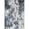Garvee 8×10 Area Rug for Living Room – Washable, Modern Abstract, Soft Thin, No Slip, Stain Resistant Carpet for Bedroom Dining Room Farmhouse Nursery Home Office. Red(Blue and Black)
