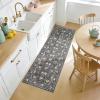 Bordered Floral|dark Grey