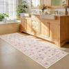 Bordered Floral|beige Pink