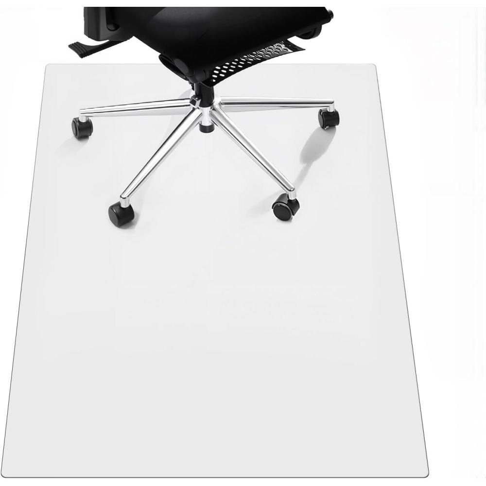 image:imageGarvee Office Chair Mat for Hard Floor 36 x 48 Computer Desk Chair Mat for Floors Easy Rolling for Office on Carpets AntiSlip Carpet Protector for Rolling Work and Gaming ChairsSquare 22mm 3648 in