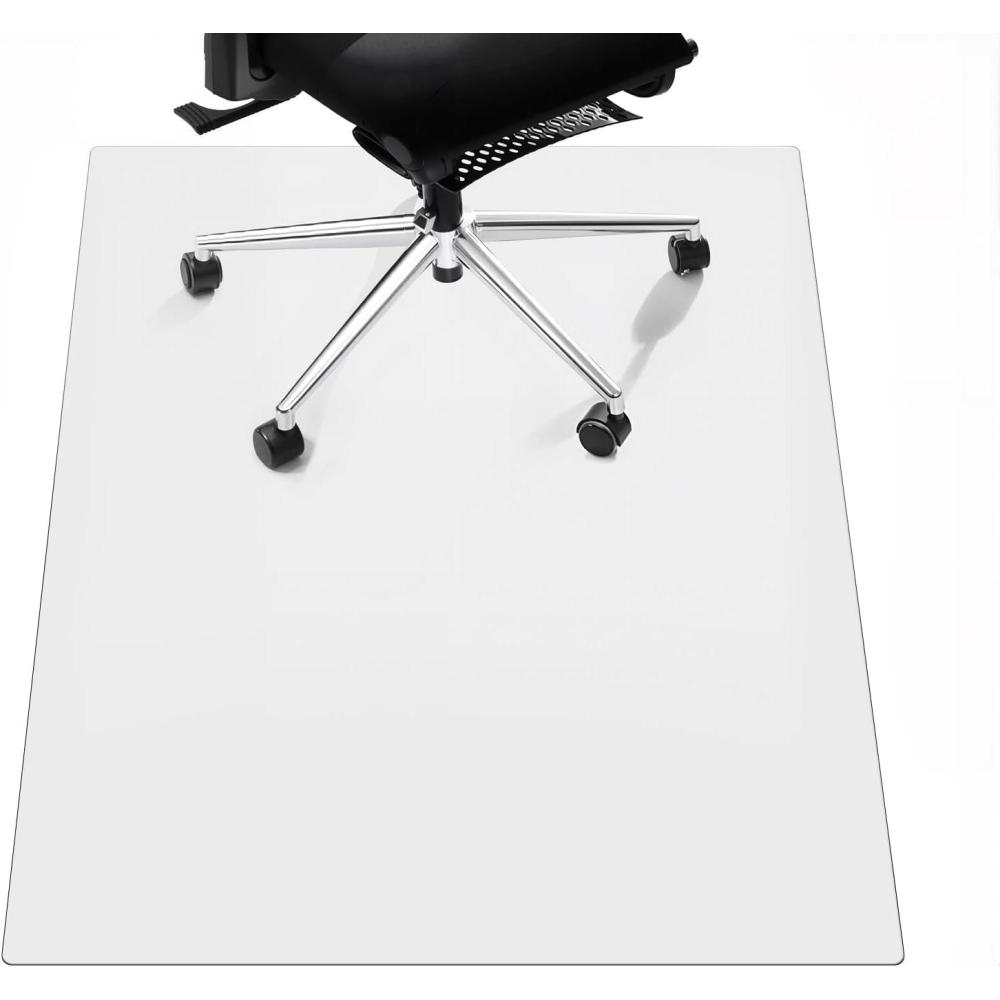 image:imageGarvee Office Chair Mat for Hard Floor 36 x 48 Computer Desk Chair Mat for Floors Easy Rolling for Office on Carpets AntiSlip Carpet Protector for Rolling Work and Gaming ChairsSquare 22mm 4553 in