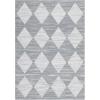 Garvee 9×12 Area Rug Washable Black Rug for Living Room Dining Room Low Pile Neutral Area Rugs Modern Geometric Checkered Rugs Low Pile Bedroom Area Rug(Grey-1)