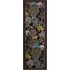 Garvee Jungle Green 8×10 Washable Rugs for Living Room Soft Non Slip Animal Print Bedroom Rugs Large Stain Resistant Botanical Forest Carpet for Kids Play Room Nursery Room Dining Room Decor(Animal Jungle/Black)