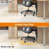Garvee Office Chair Mat for Hard Floor, 36” x 48” Computer Desk Chair Mat for Floors, Easy Rolling for Office on Carpets Anti-Slip Carpet Protector for Rolling Work and Gaming Chairs(Square 2.2mm 45*53 in)