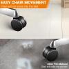 Garvee Office Chair Mat for Hard Floor, 36” x 48” Computer Desk Chair Mat for Floors, Easy Rolling for Office on Carpets Anti-Slip Carpet Protector for Rolling Work and Gaming Chairs(2.2mm 45*53 in)