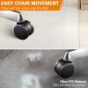 Garvee Office Chair Mat for Hard Floor, 36” x 48” Computer Desk Chair Mat for Floors, Easy Rolling for Office on Carpets Anti-Slip Carpet Protector for Rolling Work and Gaming Chairs(Square 2.2mm 45*53 in)