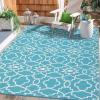 Garvee Outdoor Rug 9×18 Waterproof Outdoor Plastic Straw Rug for Camping with Carry Bag, Reversible Easy Cleaning Portable Border Floor Mat Outside Carpet for RV Patio Backyard Deck Picnic