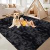Garvee Shag Area Rugs 6 x 9 ft, Fluffy Rug Plush Shaggy Rugs for Living Room, Tie-Dyed Furry Fur Rugs for Bedroom Non Shedding Fuzzy Accent Rug Carpet Floor Covers for Home Decor