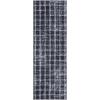 Garvee Washable 4×6 Area Rug Indoor Modern Geometric Checkered Print Bedroom Rugs Soft Non Slip Floor Carpet for Living Room Dining Room Kitchen Low Pile Untra Thin Rug for Nusery Playroom, Blue(Blue)
