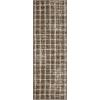Garvee Washable 4×6 Area Rug Indoor Modern Geometric Checkered Print Bedroom Rugs Soft Non Slip Floor Carpet for Living Room Dining Room Kitchen Low Pile Untra Thin Rug for Nusery Playroom, Blue(Taupe)